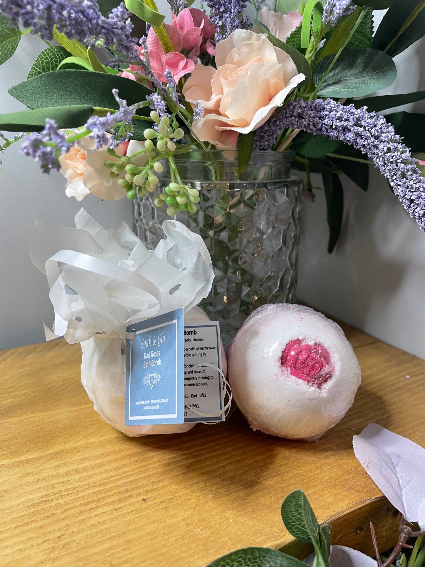 Red Rose Bath Bomb